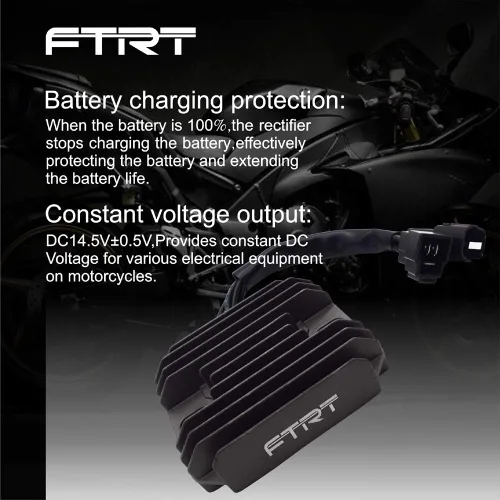 Miniatura 3 de Regulador Rectificador de Motocicleta Compatible con GSXR600 GSXR750 GSX-R600 GSX-R750 2006-2011/ GSXR1000 GSX-R1000 2005-2012/ DL650 2004-2012
