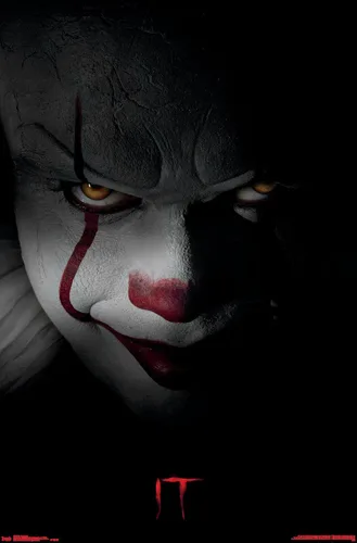 Miniatura 16 de Trends International IT-Pennywise - Póster de pared, 14.725 x 22.375 pulgadas, versión enmarcada de madera de granero