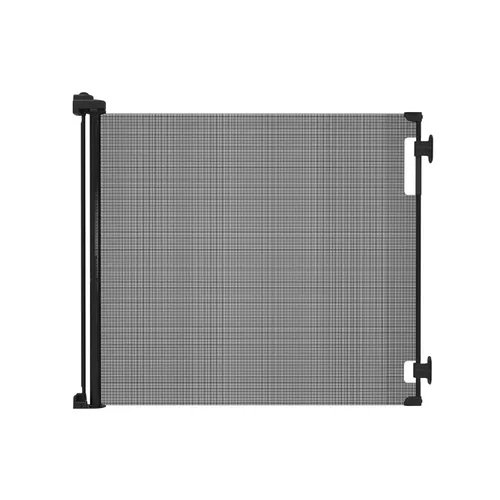 Miniatura 4 de Puerta retráctil para bebé Perma Child Safety 33 pulgadas de alto x 55 pulgadas de ancho, malla, para escaleras, puertas, perros, mascotas