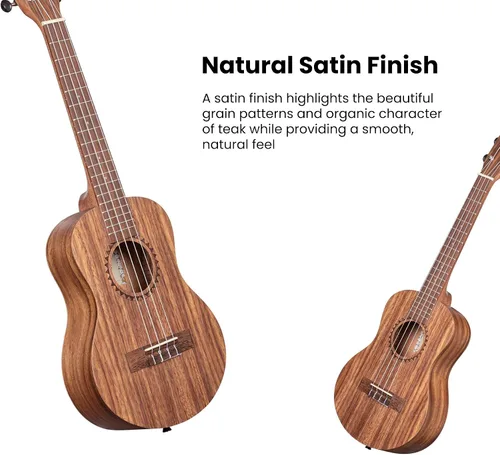 Miniatura 6 de Ukelele tenor de teca Kala Natural