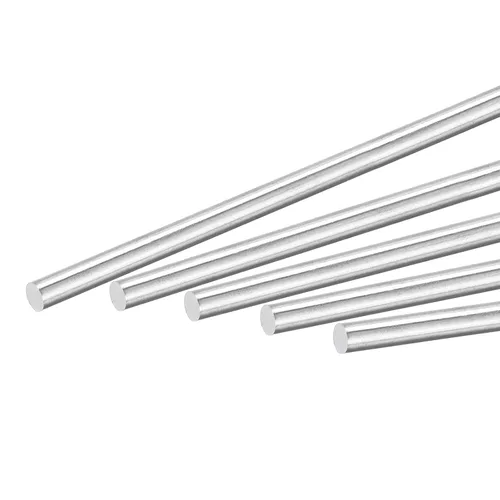 Miniatura 13 de MECCANIXITY Varilla redonda sólida de aluminio de 0.236 in de diámetro, 13.780 in de longitud, para manualidades, paquete de 2