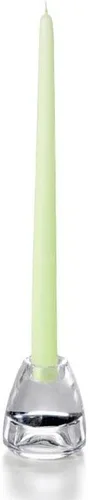 Miniatura 124 de yummi Velas cónicas color rosa claro de 12 pulgadas, 12 por paquete