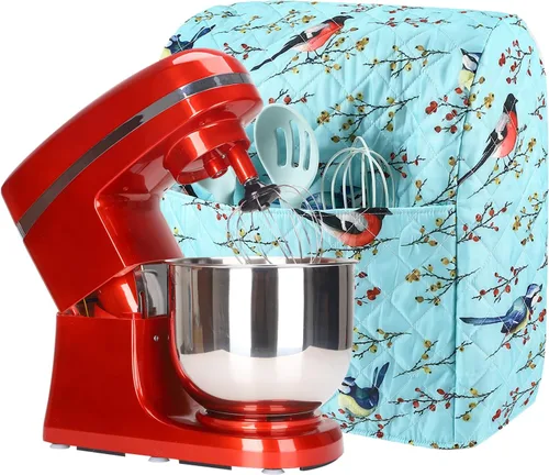 Miniatura 20 de KitchenAid - Funda para batidora, soporte de cocina compatible con mezcladores KitchenAid Hamilton de 5 a 8 cuartos de galón, funda acolchada