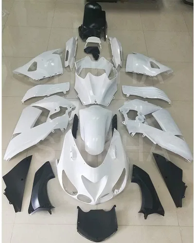 Miniatura 2 de Kit de carenado de motocicleta moldeado ABS sin pintar, 24 piezas, compatible con Kawasaki Ninja ZX14 ZX14R ZZR1400 2006-2011