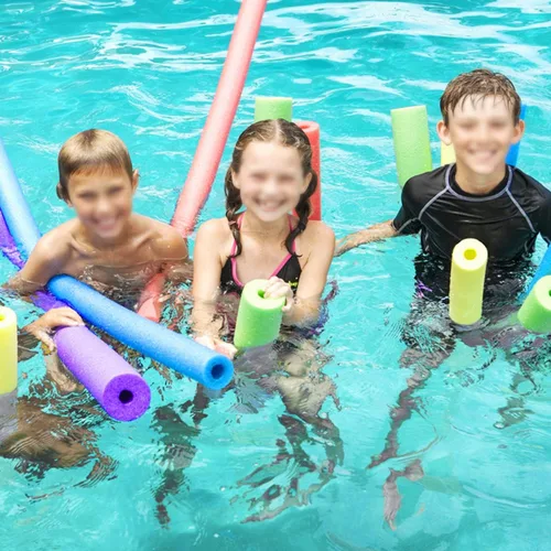 Miniatura 4 de Fideos de piscina de 46 pulgadas de espuma hueca para flotación en piscina, para niños, manualidades DIY