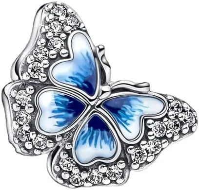 Miniatura 4 de Dijes de plata de ley 925 para pulseras y collares cuentas de viaje de belleza de elefante animal dijes de árbol familiar regalo de joyería