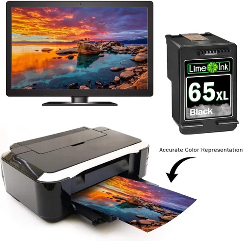 Miniatura 4 de 65XL Cartucho de tinta remanufacturado negro para HP Ink 65 HP65 XL HP65XL para Envy 5055 5052 5010 5070 5014 Deskjet 3755 3772 2600 3752 2652 2655