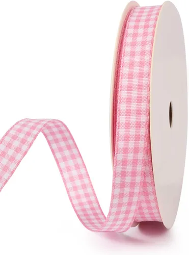 Miniatura 8 de VIVIQUEN Cinta de cuadros azul claro, 1-1/2 pulgadas, cinta de cuadros de tafetán a cuadros, cinta de picnic 100% poliéster para coser, regalo