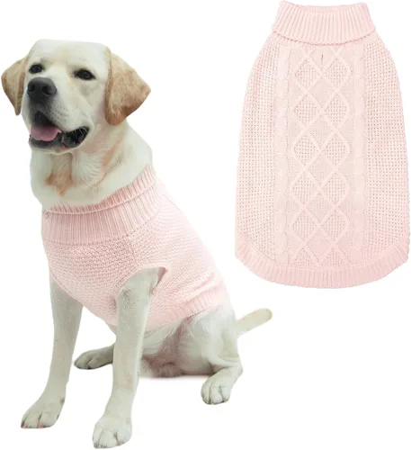 Miniatura 51 de Mihachi Suéteres para Perros Pequeños y Medianos Niña o Niño, Camisa Cálida y Suave para Perros, Abrigo para Perros para Clima Frío con Cuello