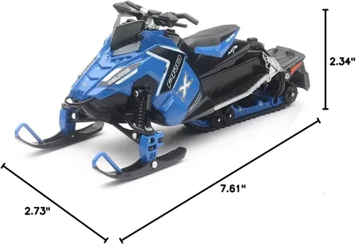 Miniatura 2 de NewRay 57784 Polaris 1:16 800 Switchback Pro-X Moto de nieve, color blanco