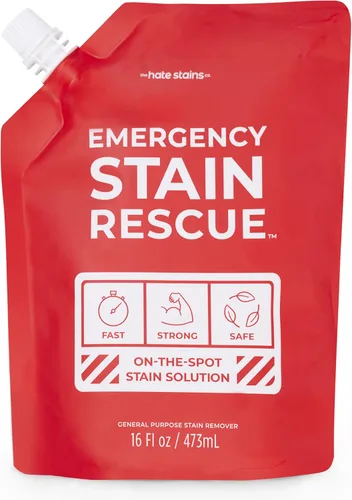 Emergency Stain Rescue Spray quitamanchas - Spray limpiador de alfombras, eliminación de manchas de vino y café, 16 onzas líquidas (paquete de 1)