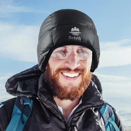 Miniatura 5 de Botack - Gorro de forro polar 3 en 1 para el cuello y el invierno