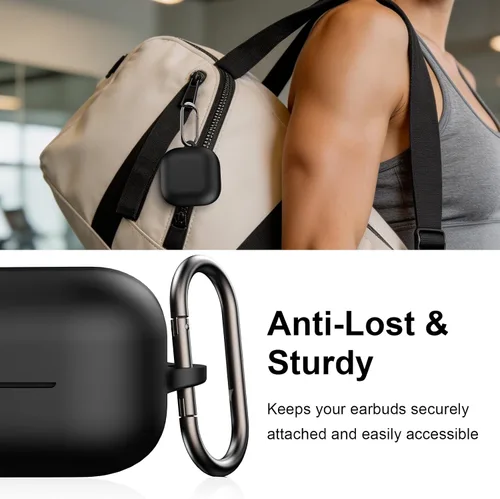 Miniatura 6 de Funda compatible con Sony LinkBuds Clip WF-LC900, silicona suave a prueba de golpes, funda protectora para auriculares Sony LinkBuds Clip Open-Ear