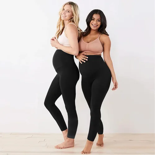 Miniatura 6 de Refeel Women's Maternity Leggings Over The Belly Pregnancy Workout Active Stretchy Pants