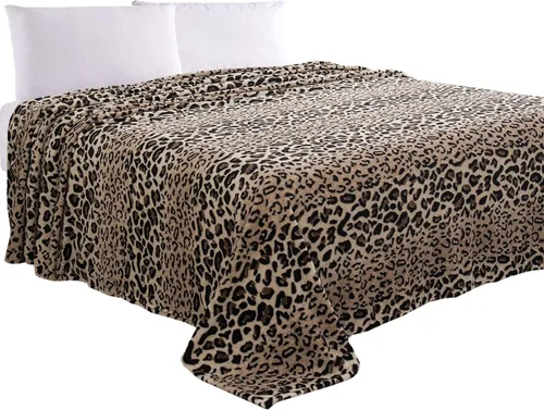 Miniatura 37 de Elegant Comfort Manta de Lujo con Sensación de Terciopelo, Manta Ligera para Todas las Estaciones, Ultra Suave, de Felpa de Forro Polar de Franela