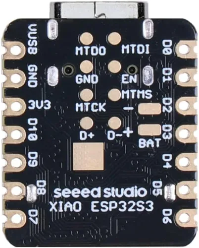 Miniatura 5 de Seeed Studio XIAO ESP32 S3 Sense - Wi-Fi de 2.4 GHz, BLE 5.0, sensor de cámara OV2640, micrófono digital, PSRAM de 8 MB, flash de 8 MB, carga