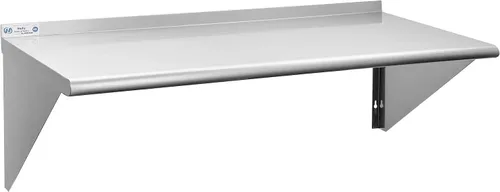Miniatura 21 de HALLY SINKS & TABLES H Estante de acero inoxidable de 18 x 36 pulgadas, 350 libras, estantería flotante comercial de montaje en pared