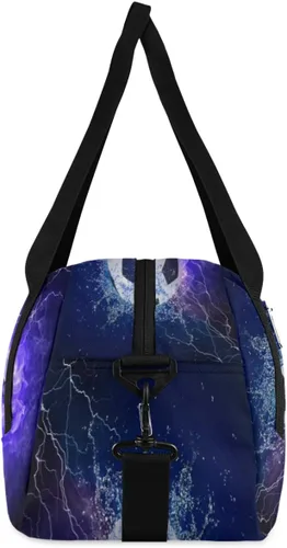 Miniatura 6 de Art Firey - Bolsa de deporte de fútbol para niños, bolsa de gimnasio deportiva para adolescentes y niñas, bolsa de mano para fines de semana, bolsa
