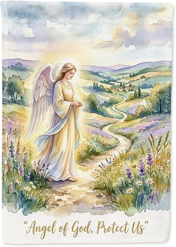 Miniatura 35 de Caroline's Treasures APH8805CHF - Bandera religiosa de la Virgen Madre María para el porche grande, con manga para porche, pancarta decorativa