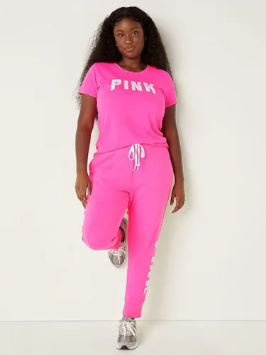 Miniatura 4 de Victorias Secret Joggers de forro polar rosa