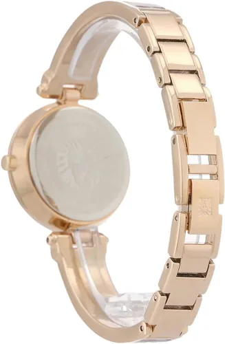 Miniatura 41 de Anne Klein Reloj de pulsera con esfera de diamantes genuinos