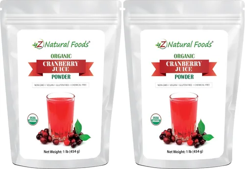 Miniatura 12 de Z Natural Foods Polvo de Jugo Orgánico de Grosella Negra, Suplemento de Bayas Superalimento, Mezcla en Licuados, Batidos, Té, Recetas de Cocina