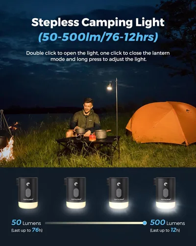 Miniatura 5 de FLEXTAILGEAR Bomba de aire de 4.5 kPa para inflables, bomba de aire portátil con luz LED, batería recargable de 3600 mAh, bomba de inflador