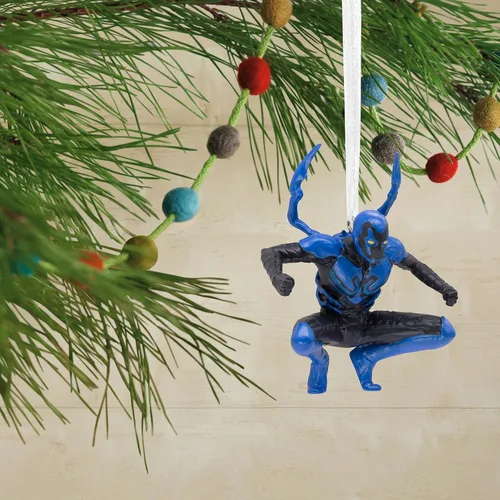 Miniatura 5 de Hallmark Adorno navideño de escarabajo azul DC