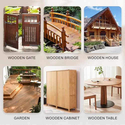 Miniatura 5 de Aceite Pure Tung para acabado de madera con cepillo de madera, aceite de madera de alta calidad, sellador de madera impermeable para interiores