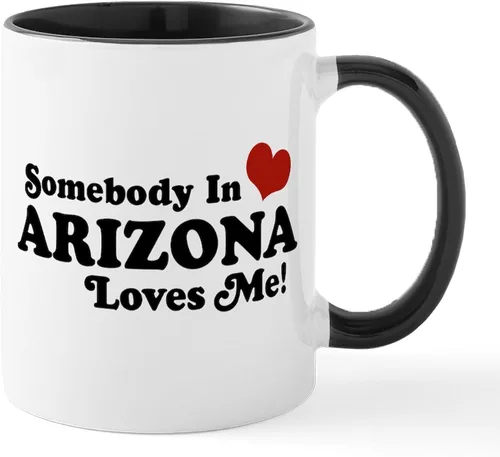Miniatura 38 de CafePress ARIZONA Mugs Taza de café de cerámica de 11 oz (11.0 fl oz)