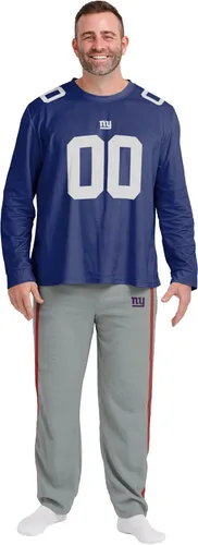 Miniatura 19 de FOCO NFL mens Nfl Team Logo Gameday Ready Jersey Pajama Set
