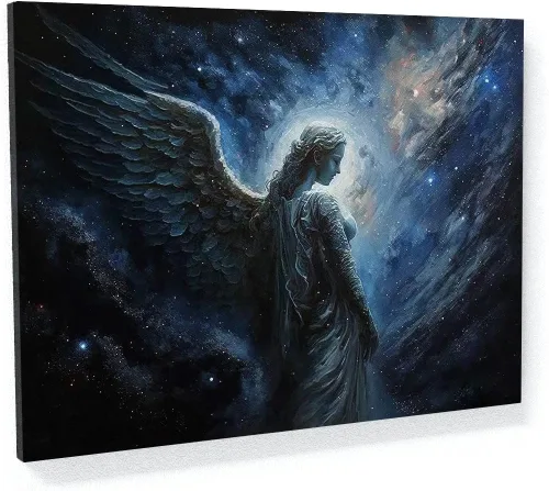Miniatura 31 de Sense Canvas Arte de Ángel Ángel 12 Arte en Lienzo - Arte de Pared para Decoración del Hogar Impresión Póster Pintura Pequeño 16x12 / 0.75