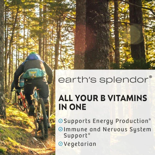 Miniatura 3 de Earth's Splendor Complejo de vitamina B – Apoya la energía, el metabolismo y la función inmune – Fórmula completa de vitamina B para hombres