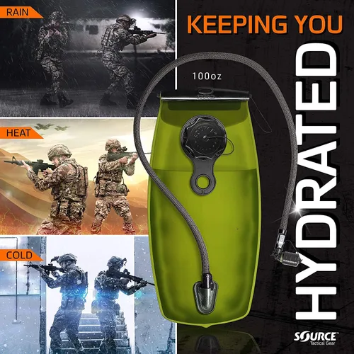 Miniatura 8 de Source Tactical WXP - Sistema de hidratación y depósito con válvula Storm