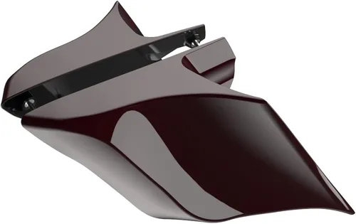 Miniatura 18 de Advanblack Barracuda - Cubiertas laterales estiradas plateadas (brillantes), paneles extendidos para Harley Touring Street Glide Road Glide Electra