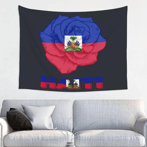 Miniatura 22 de Póster de tapiz con diseño de bandera de las Bahamas de 29 x 37 pulgadas, decoración del hogar, para colgar en la pared, decoración de fondo