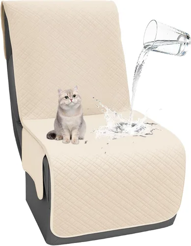 Fundas de terciopelo 10% impermeables para sofá modular reclinable en forma de L, 1 pieza, fundas acolchadas para sofá reclinable esquinero, juego