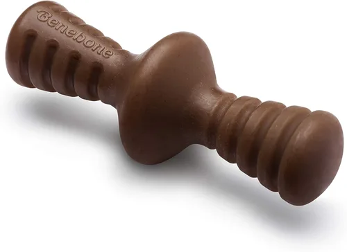 Miniatura 18 de Benebone Bacon Stick - Juguete masticable duradero para perros masticadores agresivos, tocino real, fabricado en Estados Unidos, mediano