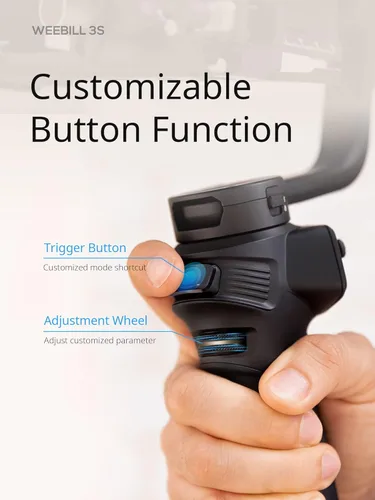 Miniatura 4 de ZHIYUN Weebill 3S Combo Estabilizador de cardán para cámara DSLR y sin espejo Canon/Nikon/Sony/Panasonic/Fujifilm, disparo vertical nativo