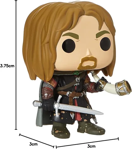 Miniatura 2 de Funko Pop Movies: El Señor de los Anillos - Figura coleccionable de Boromir, multicolor