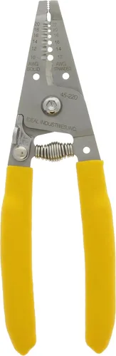 Miniatura 13 de IDEAL Electrical 45-221 Reflex Super T-Stripper pelacables, acero inoxidable, 8-16 AWG sólido, 10-18 AWG trenzado
