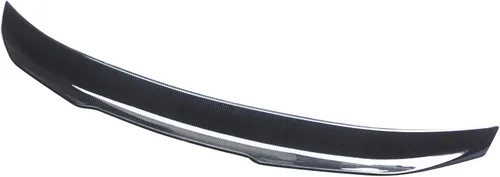 Miniatura 5 de NINTE Alerón para Infiniti Q50 Q50S Sedan 2014 2015 2016 2017 2018 2019 2020 2021 2022 2023 2024 ABS pintado fibra de carbono revestimiento PSM