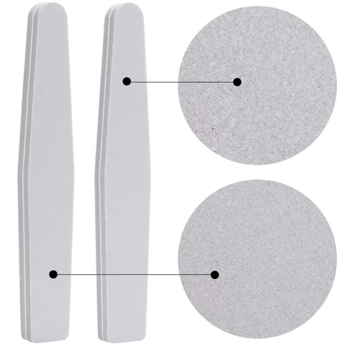 Miniatura 4 de 20 unidades de esponja de bloque de pulido de doble cara lavable de doble cara 100/180 limas de lijado (gris)