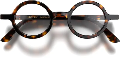 Miniatura 17 de LONDON MOLE® Moley reading glasses Cool round shaped readers Men’s Women’s Unisex Spring hinges