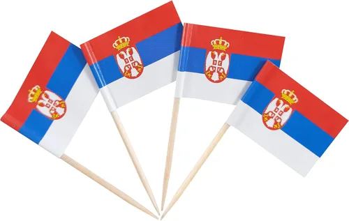 Miniatura 25 de JBCD Bandera afroamericana con palillo de dientes panafricano, mini banderas negras de liberación para cupcakes, 200