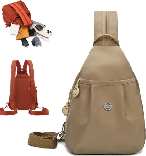 Miniatura 10 de 2025 Premium 3 en 1 bolsa de viaje antirrobo, mochila de tela Oxford impermeable de 2 vías, bolsa de mano para mujer, Negro, Tamaño único, Moda