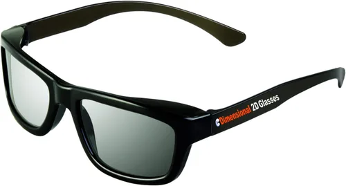 Miniatura 4 de Paquete de 2 gafas 2D – Convierte las películas 3D de nuevo en 2D 2 pares para Sony, LG, Vizio TV y con todos los demás televisores pasivos 3D