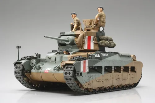 Miniatura 9 de Tamiya 35300 1/35 Tanque de Infantería Británica Matilda Kit de Modelo de Plástico