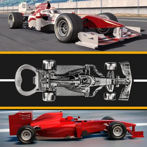Miniatura 4 de Regalos de autos de carreras para hombres y mujeres, abrebotellas de coche de carreras, regalos únicos de carreras para hombres, él, papá, novio