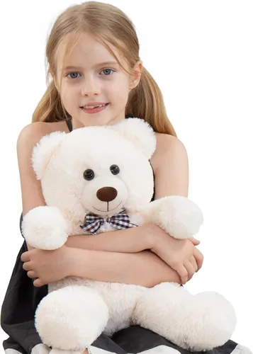 Miniatura 21 de MorisMos Oso de peluche gigante, regalo de oso gigante suave para niñas, novia en San Valentín, Navidad, cumpleaños, 47 pulgadas, azul Azul claro